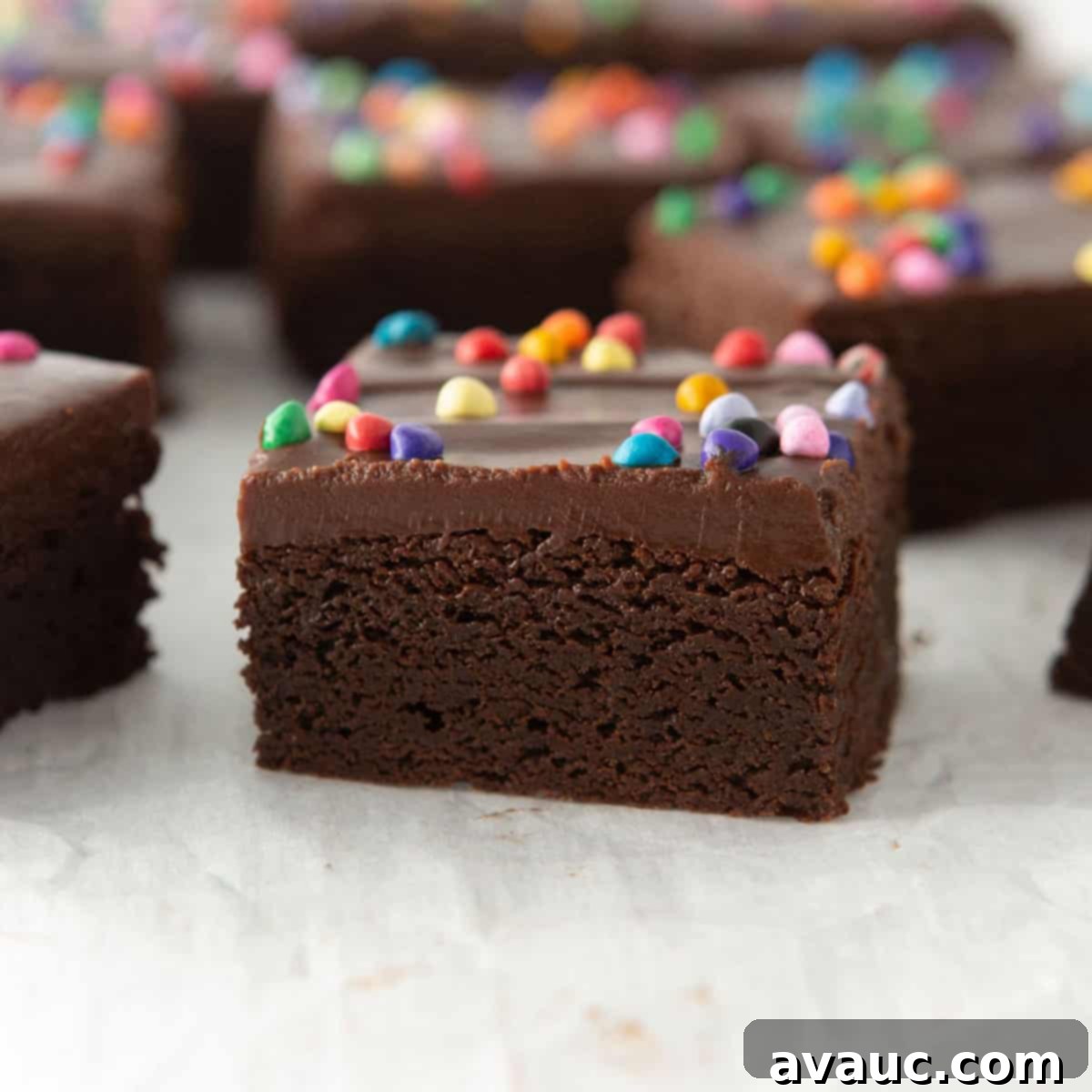 TikTok Viral Homemade Cosmic Brownies, Thick and Fudgy