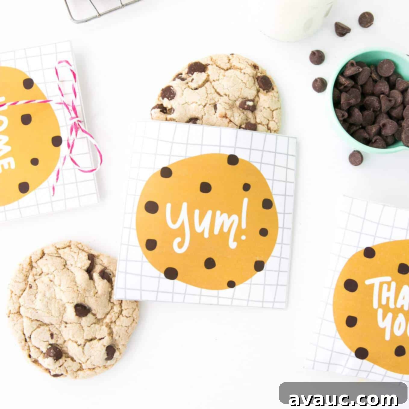 Design Your Own Simple Spooky Cookies 14 Printable all-occasion cookie pouches, also suitable for Halloween treats.