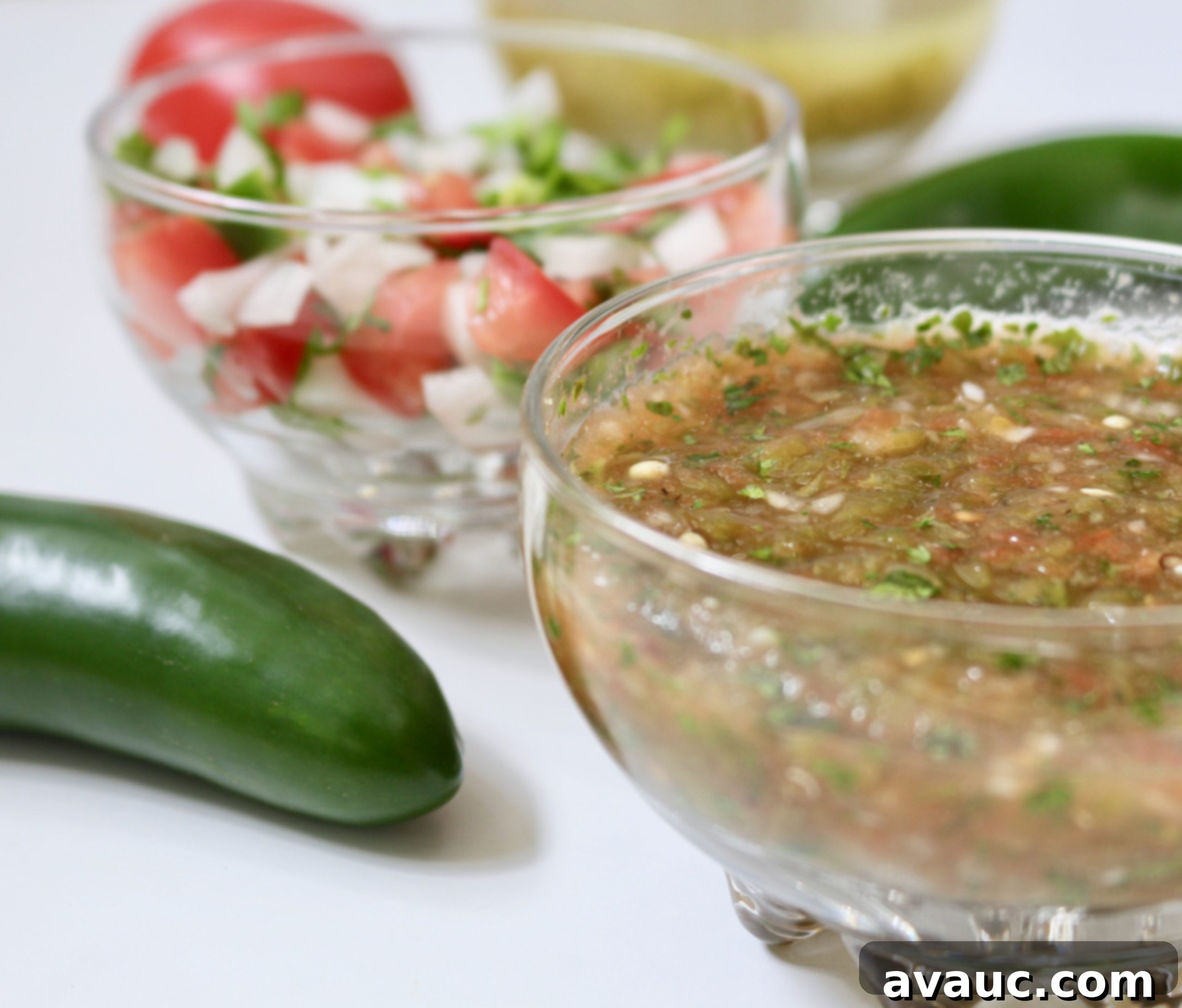 Collection of 13 vibrant Mexican salsas for a parrillada or barbecue, featuring various colors and textures, ready to accompany grilled meats and tacos.