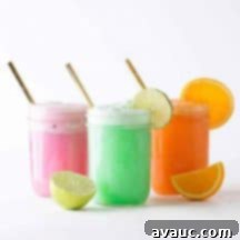 Delicious Sherbet Punch Bar with Schweppes Sparkling Water