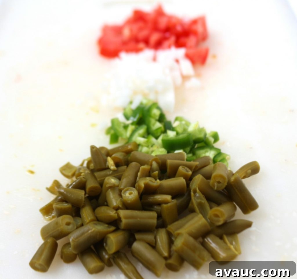 ingredients for huevos con ejotes #breakfast #huevosconejotes