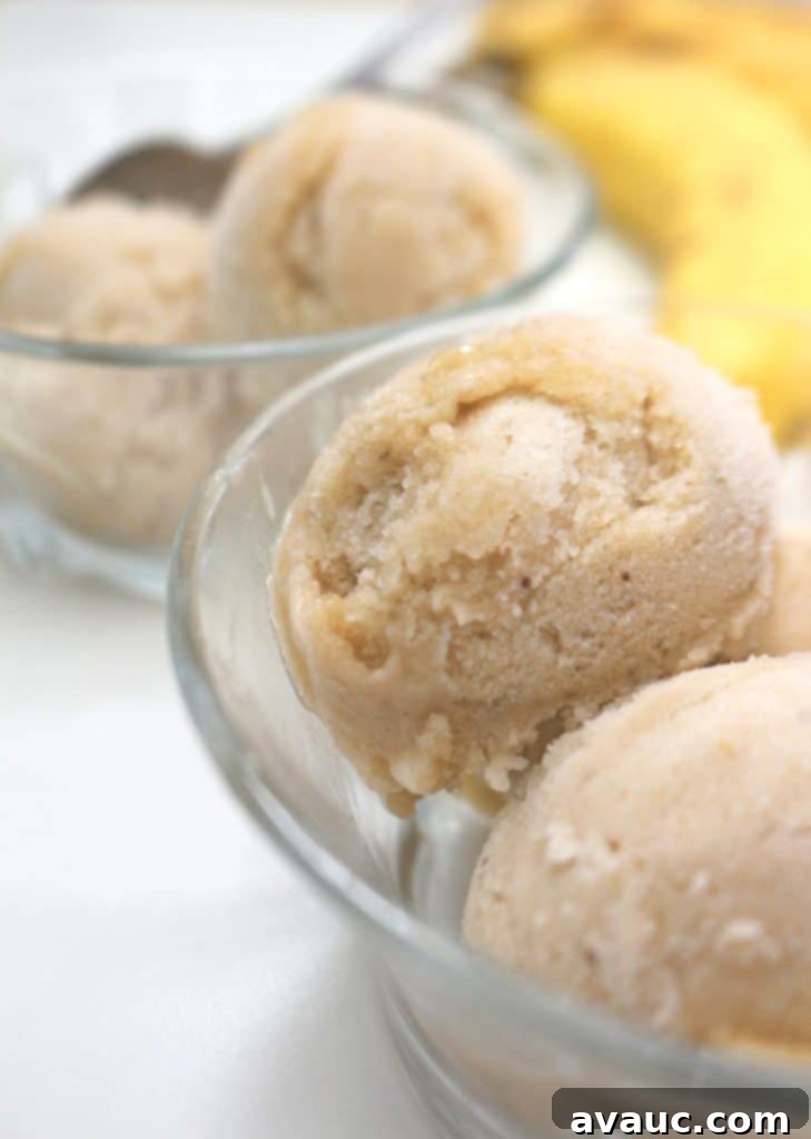 Ridiculously easy one-ingredient ice cream #bananaicecream #oneingredienticecream