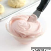 Finished cream cheese frosting in a bowl