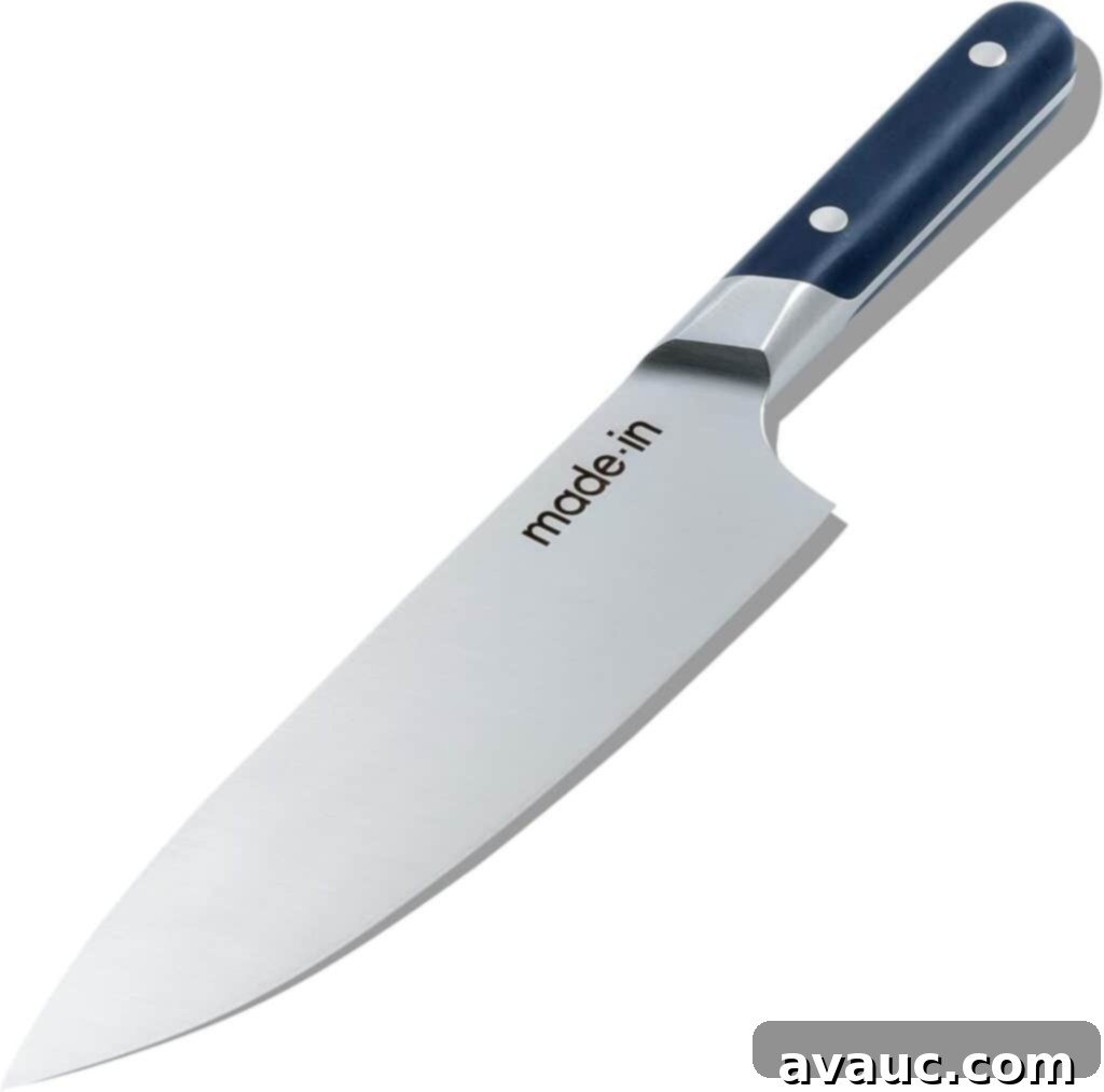 Sweet Heat Pineapple Jalapeño Salsa 9 Made-In Chef Knife