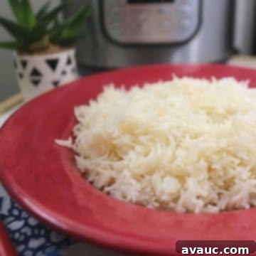 Fluffy Buttery Instant Pot Basmati Rice 7 Instant Pot Buttery Basmati Rice #instantpotbasmatirice #butteryrice