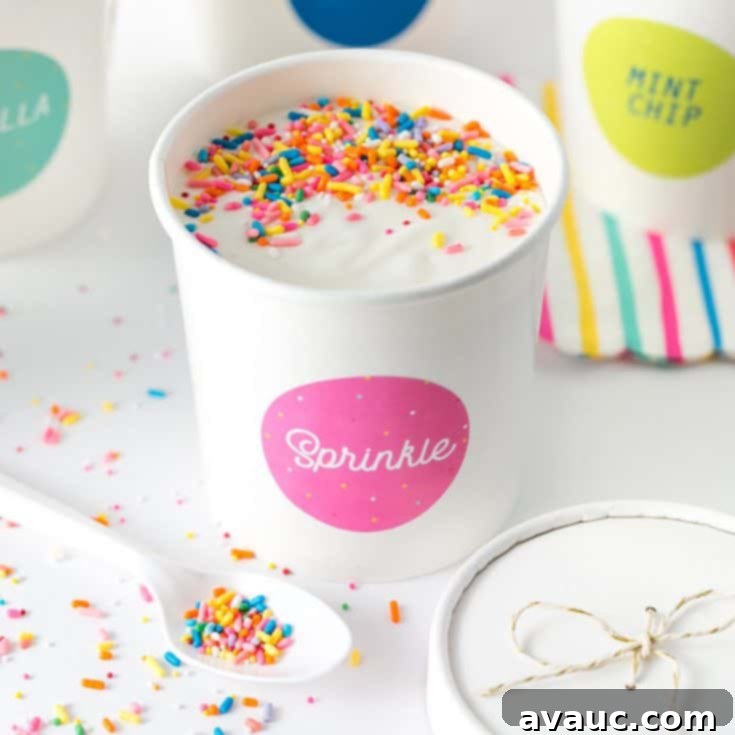DIY Ice Cream Labels 9 How To Make Printable Ice Cream Labels