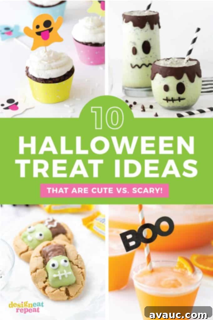 10 Easy Halloween Treats that are cute and not scary!