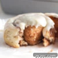 Quick 1-Hour Cinnamon Rolls with Cream Cheese Frosting