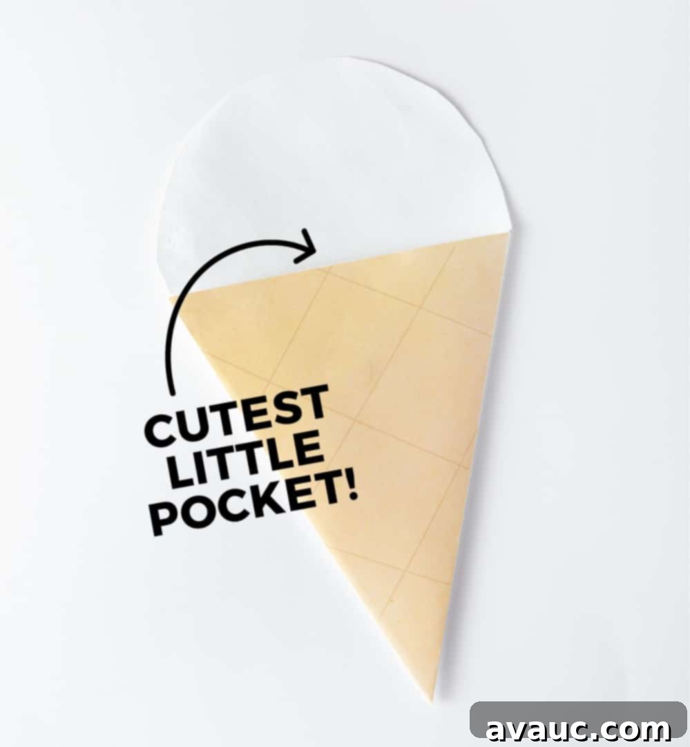 Cutest little pocket for Ice Cream Printable Chore Chart