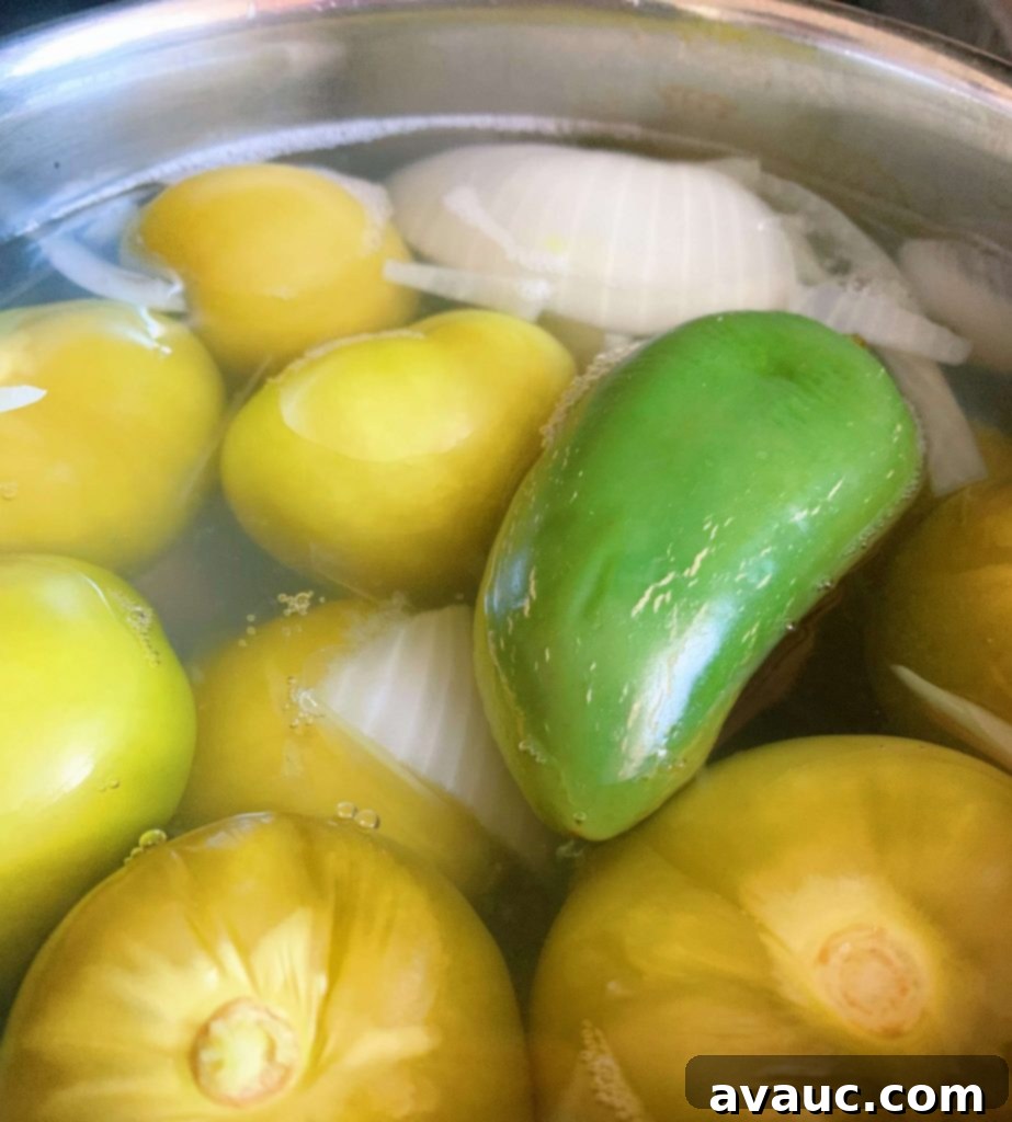 Ingredients for green enchilada sauce #greenenchiladas #enchiladassuizas