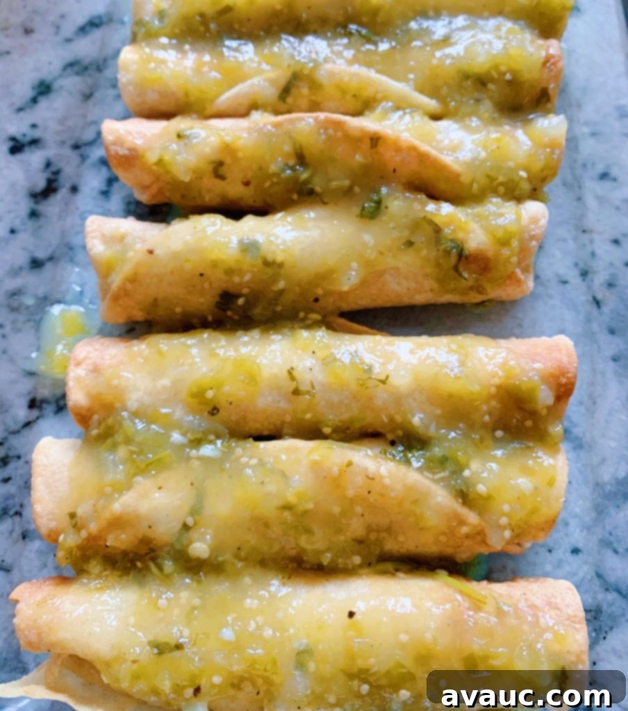 green enchiladas ready for the oven #greenenchiladas #chickenenchiladas