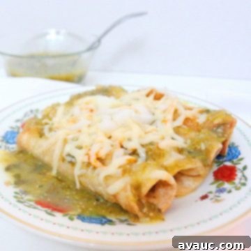 Creamy Dairy-Free Chicken Enchiladas Suizas 7 Chicken Enchiladas Suizas (Dairy-Free Option) #greenenchiladas #enchiladassuizas #dairyfreeenchiladas