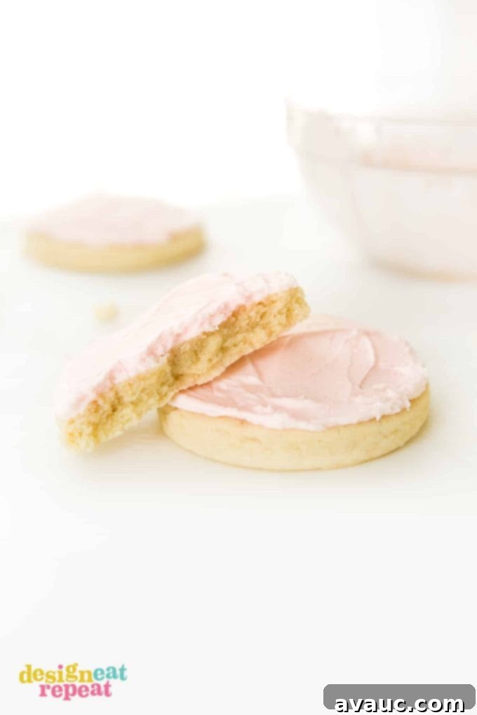 8 Simple and Sweet Valentines Day Cookies 8 Thick, soft Swig-style sugar cookies with pink frosting