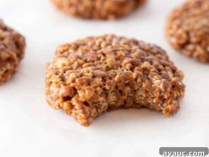 Irresistible Homemade Star Crunch Cookies 3 Homemade little debbie star crunch with bite to show chewy and chocolately texture