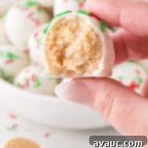 Gourmet Sugar Cookie Truffles 12 Sugar Cookie Truffles with white chocolate and sprinkles