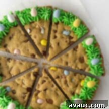 Easy Easter Cookie Cake with Cadbury Eggs