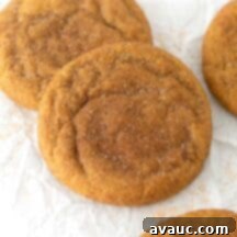 Chewy pumpkin snickerdoodles, a perfect fall dessert.