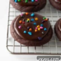 Fudgy Cosmic Brownie Cookies 13 cosmic brownie cookies