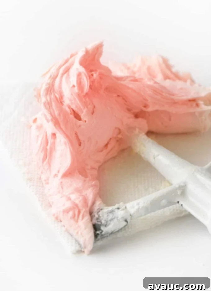 pink sugar cookie buttercream frosting