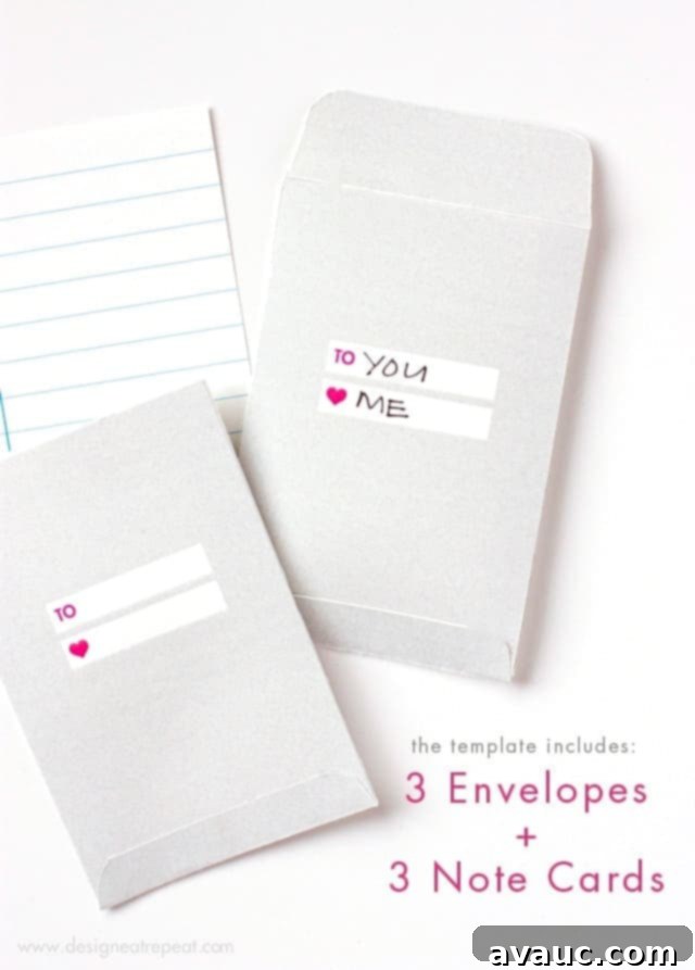 Download Your Free Valentine Printables 4 The back design of a free printable Valentine's Day card, featuring a 'lover-lover' address space for a playful touch.