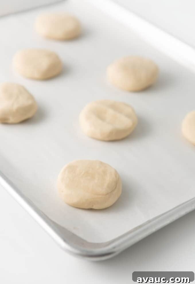 Plant-Powered Sugar Cookies 6 dairy free sugar cookies unbaked on tray