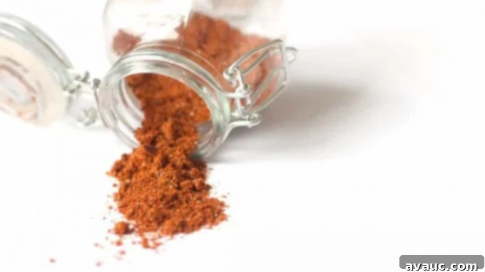 Freshly mixed homemade taco seasoning in a small bowl, ready for use