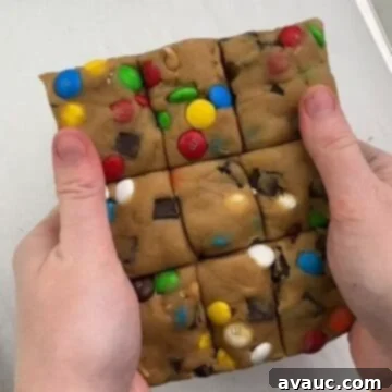 Close-up of baked chocolate chip cookies