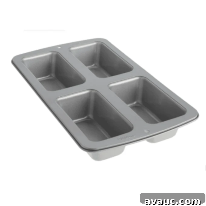 Individual Banana Bread Loaves 3 Mini loaf pan