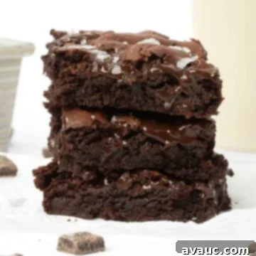 Irresistible Fudgy Brownies from Scratch 11 one bowl fudgy brownies, beautifully cut and ready to eat