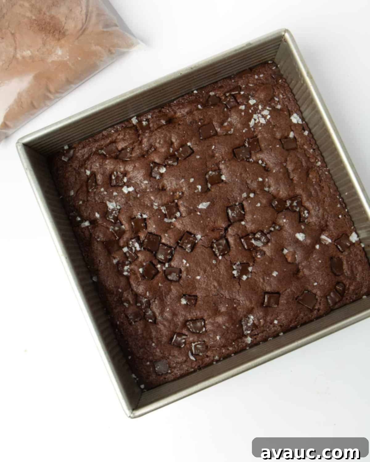 Irresistible Fudgy Brownies from Scratch 9 pan of perfectly cut, fudgy brownies, showing their shiny crust and dense texture