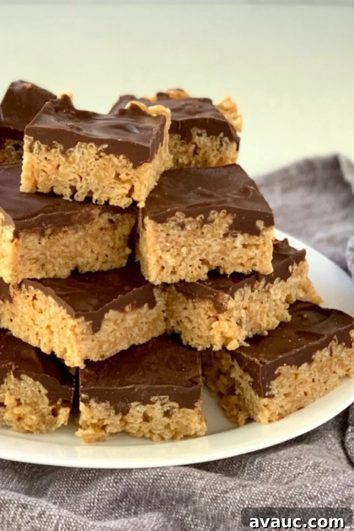 Classic Oh Henry Bars 3 A pile of gluten and dairy free Oh Henry Bars, ready to be enjoyed.