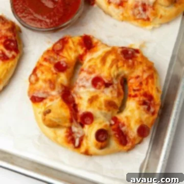 1-Hour Pizza Pretzel Twists 16 pizza pretzels