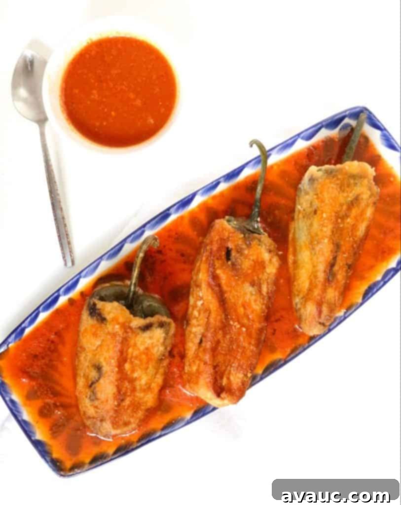 Bacon and Ground Beef Chiles Rellenos, a delicious and authentic Whole30 Mexican recipe