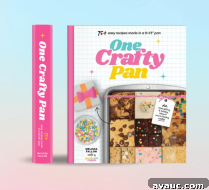 One Crafty Pan Cookbook Cover