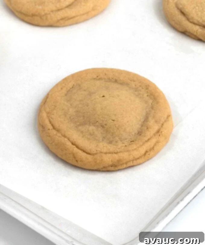 Baked Reese's peanut butter cup cookies fresh out of the oven