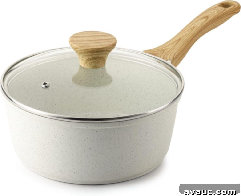 Homemade Coconut Condensed Milk 8 Ceramic nonstick saucepan