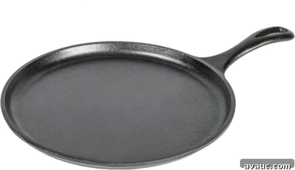 Smoky Simplicity Guacamole with Only Four Ingredients 9 Cast iron griddle (comal)