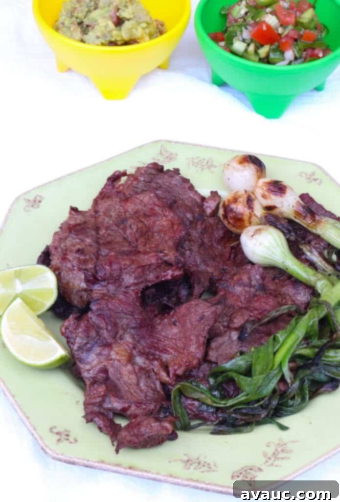 Tender Chuck Roast Carne Asada with Cebollitas 4 Chuck Roast Carne Asada with Cebollitas #carneasada #chuckroastcarneasada