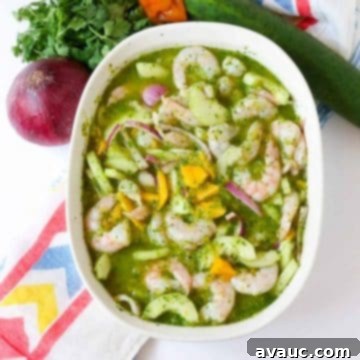 Shrimp Aguachile with Mango #shrimpaguachile #aguachile #mexicanfood