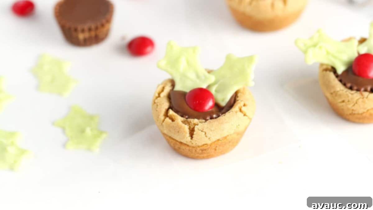 Reeses Peanut Butter Cookies 9 Holiday themed Reese's Peanut Butter Cup Cookies