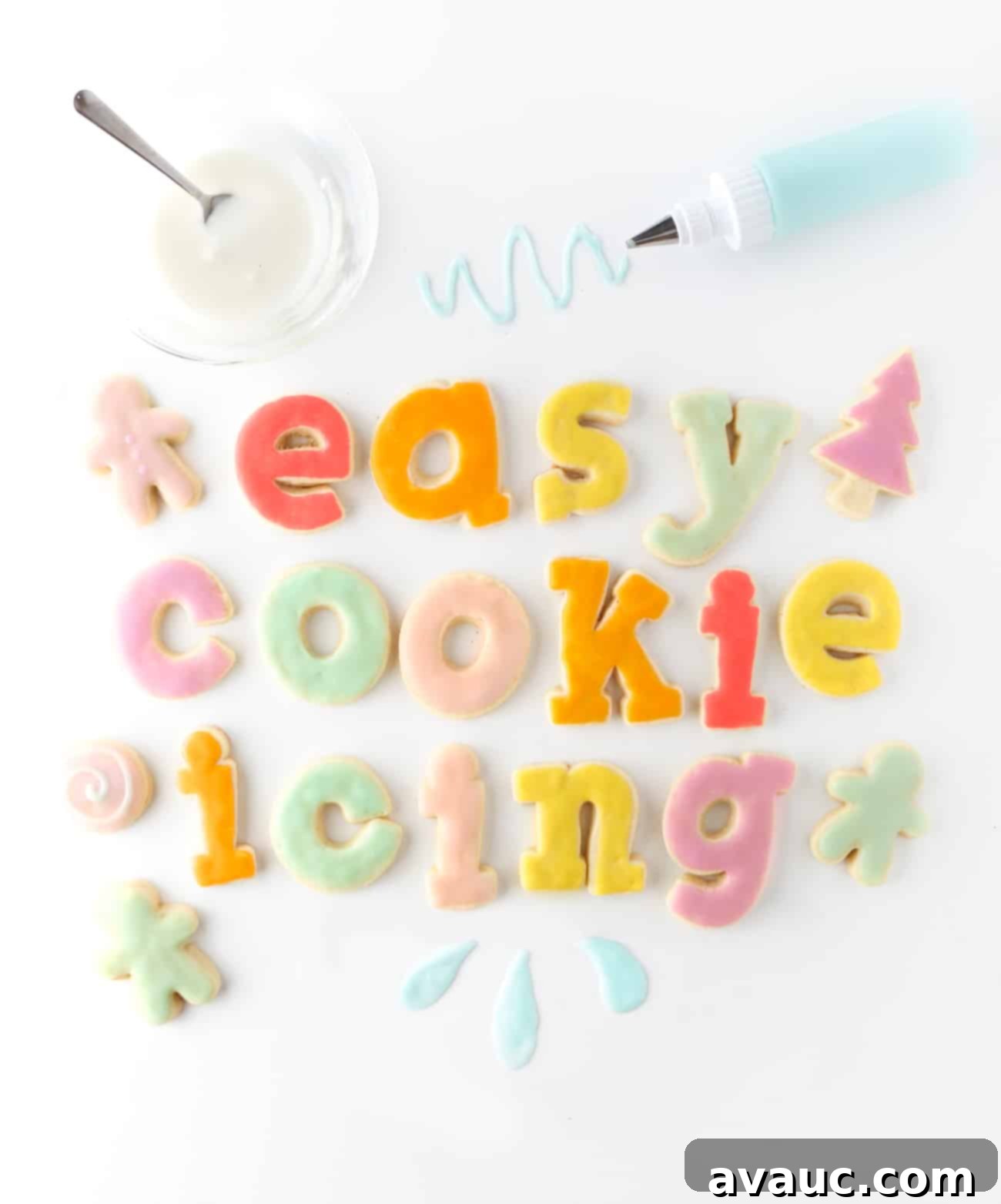 Achieving Perfectly Soft Cut Out Sugar Cookies 11 Easy Sugar Cookie Icing for a smooth finish