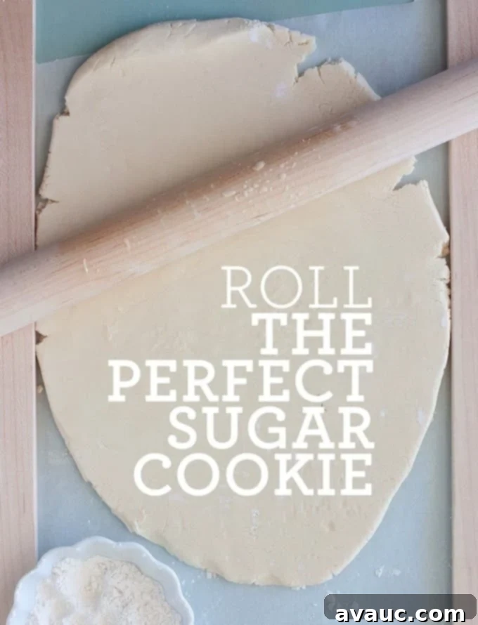 Achieving Perfectly Soft Cut Out Sugar Cookies 5 How to Roll the Perfect Cut Out Sugar Cookies | Design Eat Repeat