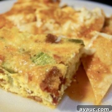 Spicy Bacon Morning Bake 9 Jalapeño Bacon Breakfast Casserole #jalapeñobaconbreakfastcasserole