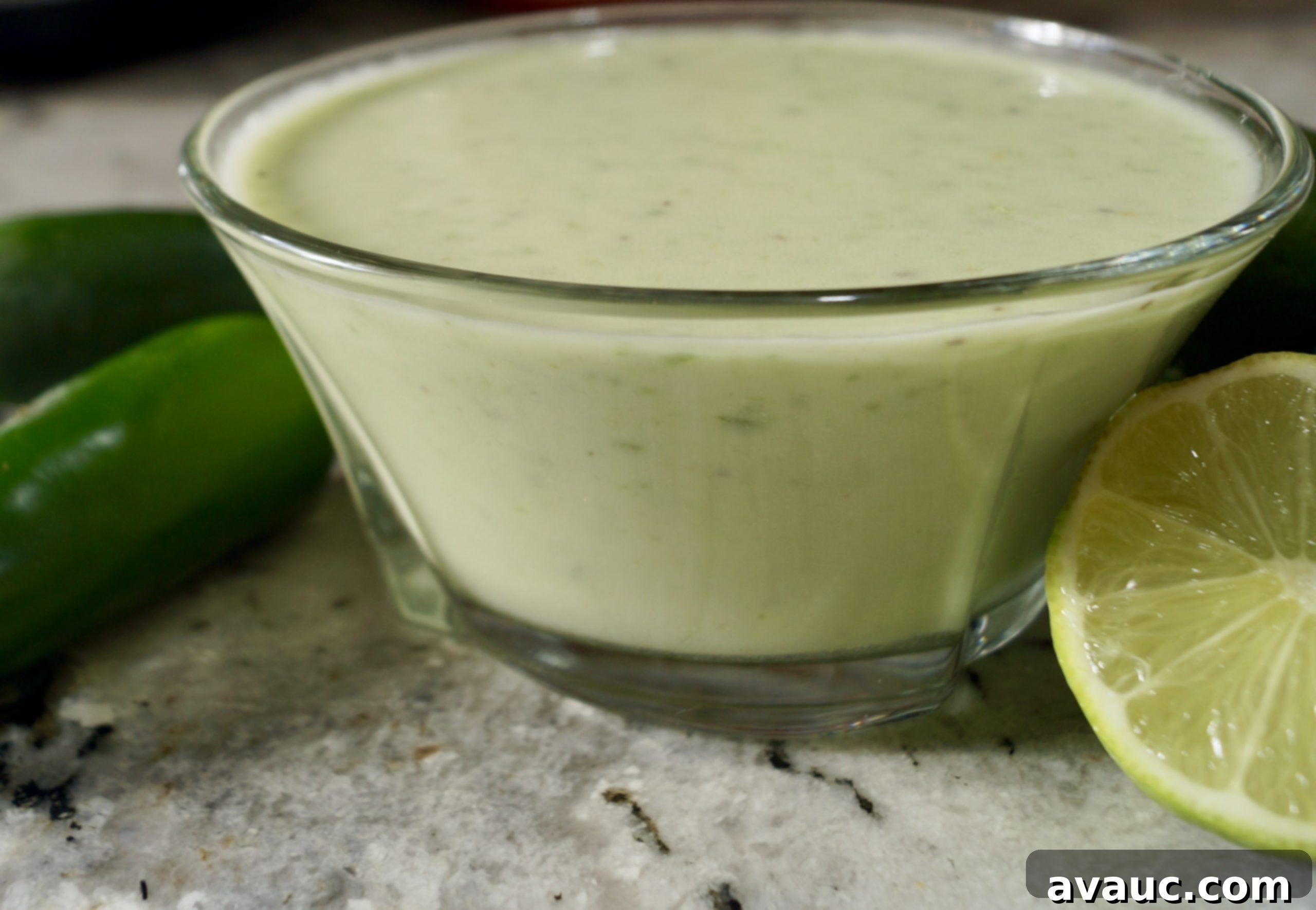 Fresh ingredients for Coconut Lime Jalapeño Dressing