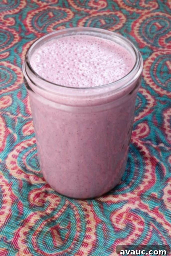 Healthy PB&J Smoothie Recipe: No Added Sugar, Dairy-Free, Gluten-Free