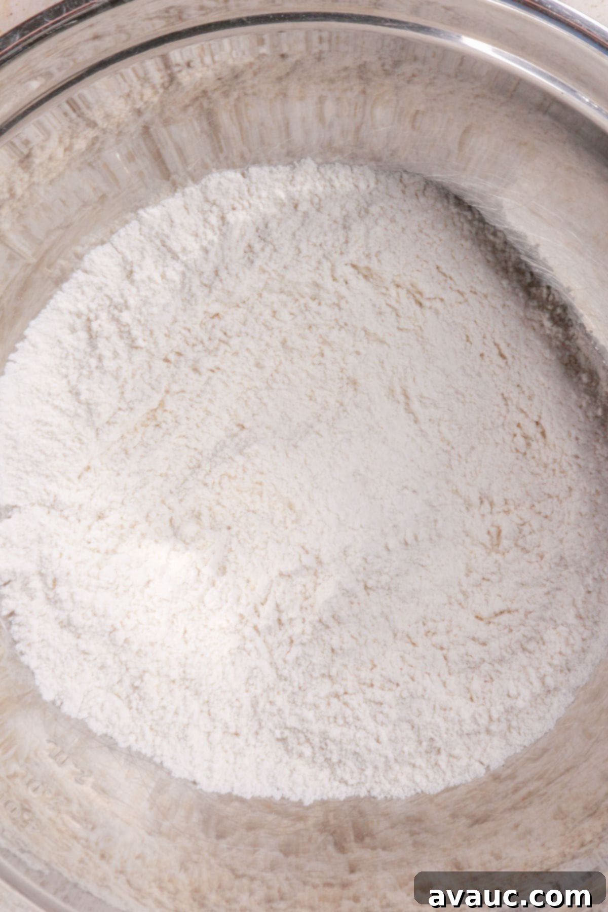 Delightful Gluten-Free Pineapple Empanadas 5 Dry ingredients for pineapple empanadas mixed in a bowl